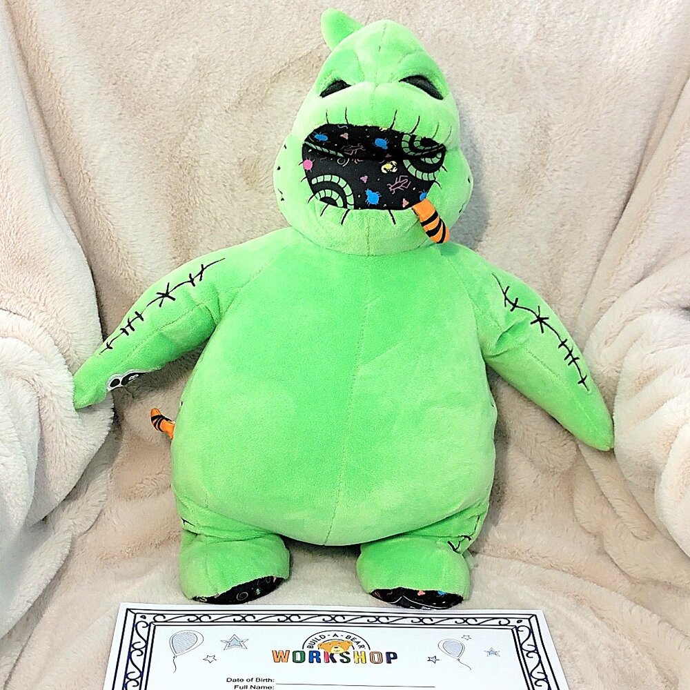 2022 Build-A-Bear Disney Nightmare Before Christmas Oogie Boogie Plush NWT